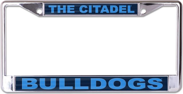 The Citadel Bulldogs License Plate Frame