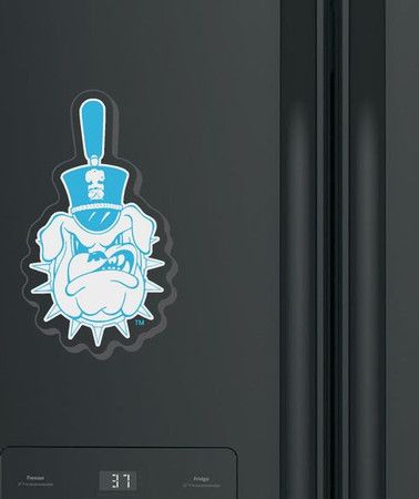 The Citadel Bulldogs Acrylic Magnet