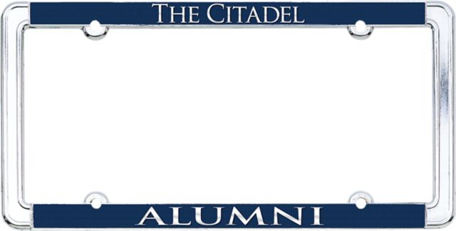 The Citadel Alumni License Plate Frame
