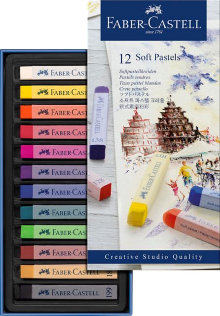 CREATIVE SET FULLSTICK 12/SOFT PASTEL