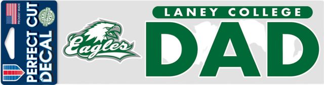 Laney College 3'' x 10'' Dad Decal