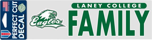 Laney College 3x10 Family Decal