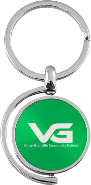Vance Granville Community College Spinner Key Tag