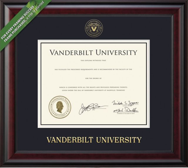 Vanderbilt University 14" x 17" Classic Doctorate Diploma Frame