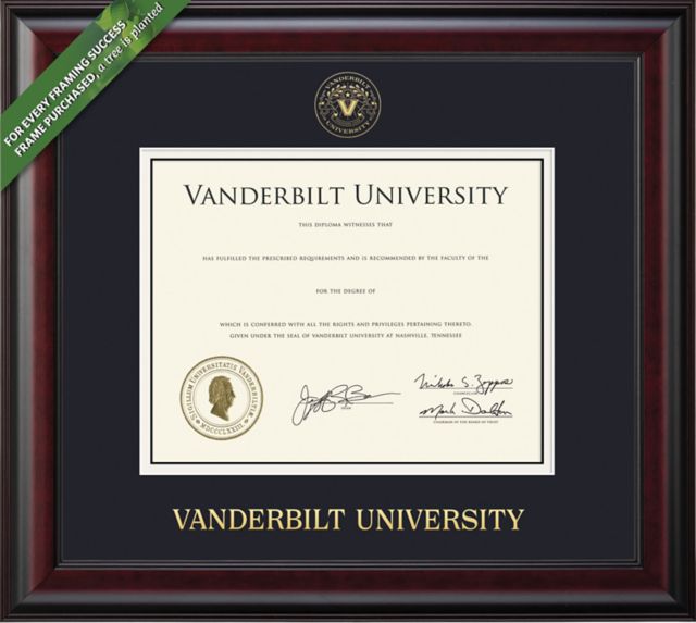 Vanderbilt University 14'' x 17'' Classic Diploma Frame