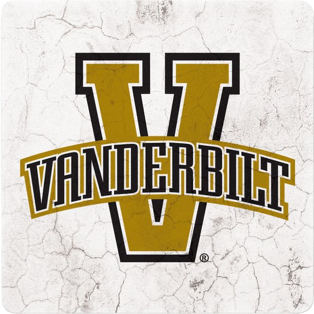 Vanderbilt University Commodores 4'' x 4'' Coaster