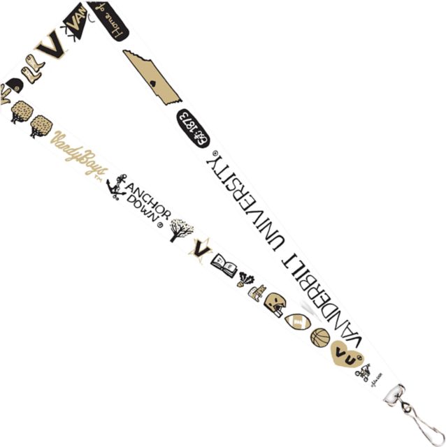 Vanderbilt University 3/4'' Lanyard