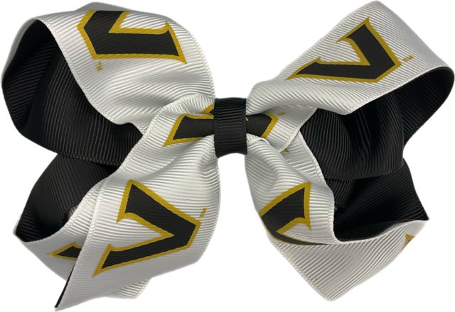 Vanderbilt University Child 2-Toned Hairbow