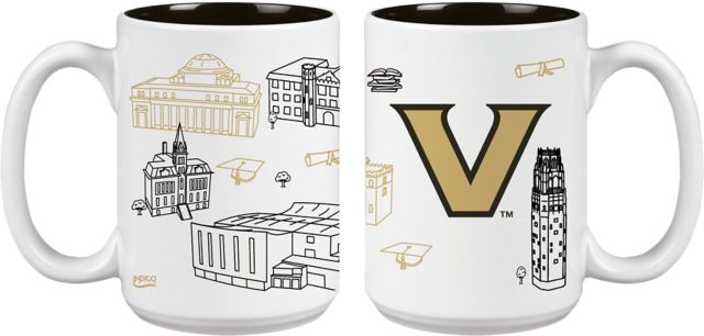Vanderbilt University 15 oz. Campus Mug
