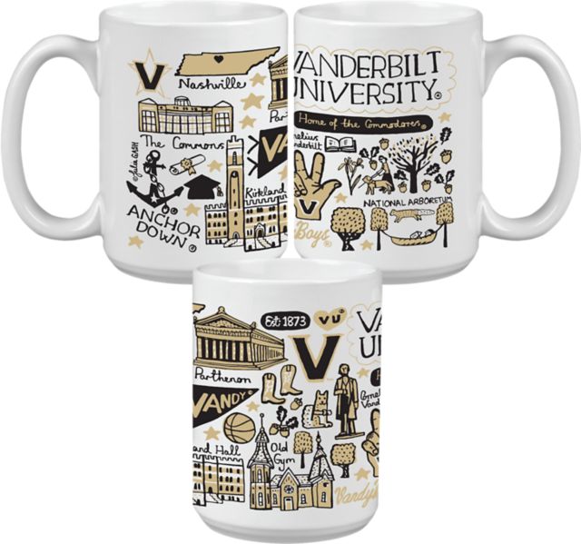 Vanderbilt University 15 oz. Mug