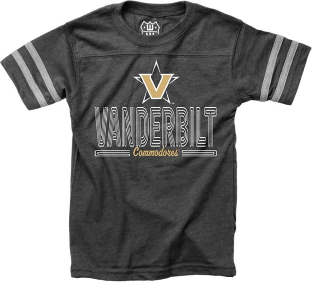 Vanderbilt University Commodores Youth Backfield Short Sleeve T-Shirt
