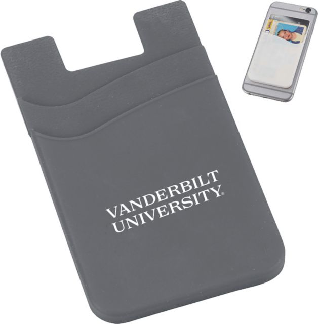Vanderbilt University Silicone Card Wallet