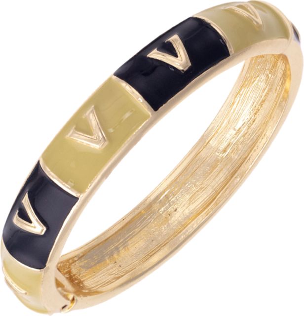 Vanderbilt University Checkered Hinge Bangle