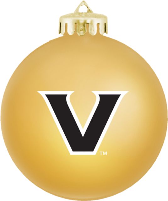 Vanderbilt University Round Shatterproof Ornament
