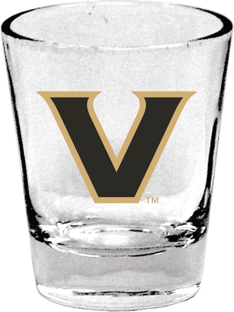 Vanderbilt University 1.5 oz. Collector's Glass