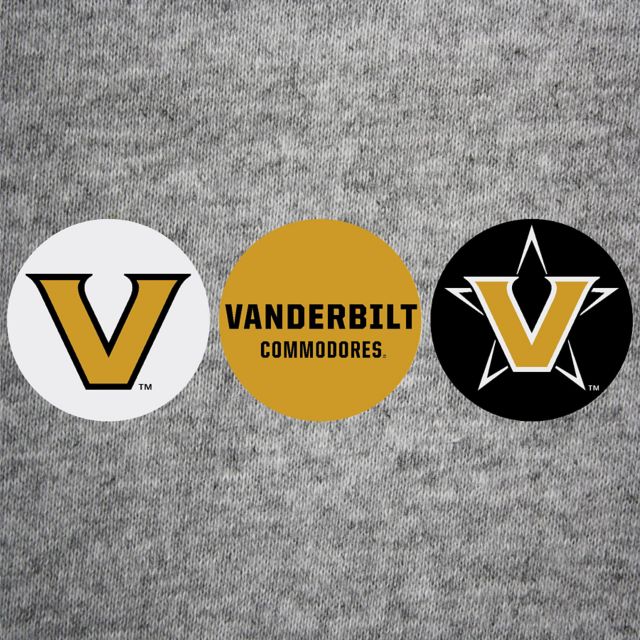 Vanderbilt University Commodores Button 3 Pack