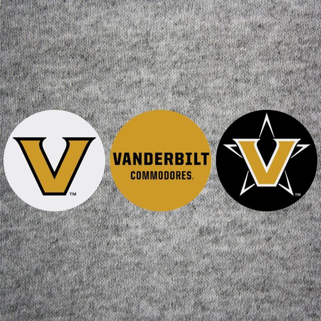 Vanderbilt University Commodores Button 3 Pack