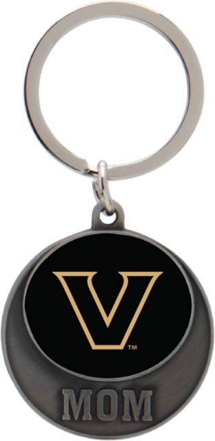 Vanderbilt University Mom Pewter Keychain