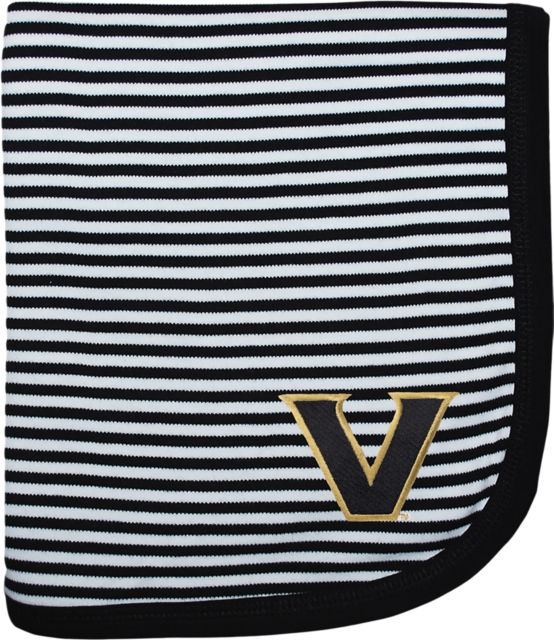 Vanderbilt University Infant Striped Blanket