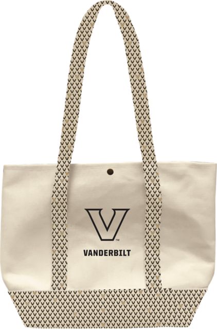 Vanderbilt University Heavyweight Snap Tote Bag