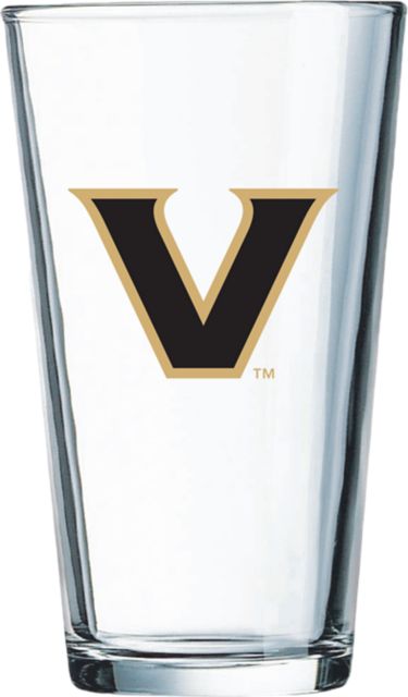 Vanderbilt University Commodores 16 oz. Glass