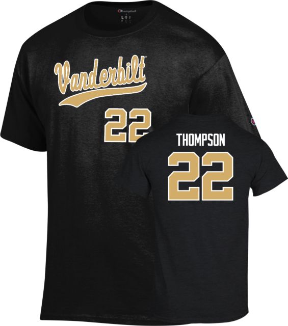 Vanderbilt Baseball T-Shirt JD Thompson - 22 - ONLINE ONLY