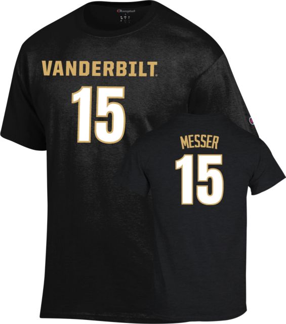 Vanderbilt Men's Basketball T-Shirt Coleson Messer - 15 - ONLINE ONLY