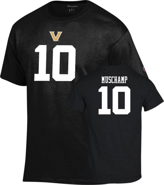Vanderbilt Football T-Shirt Whit Muschamp - 10 - ONLINE ONLY