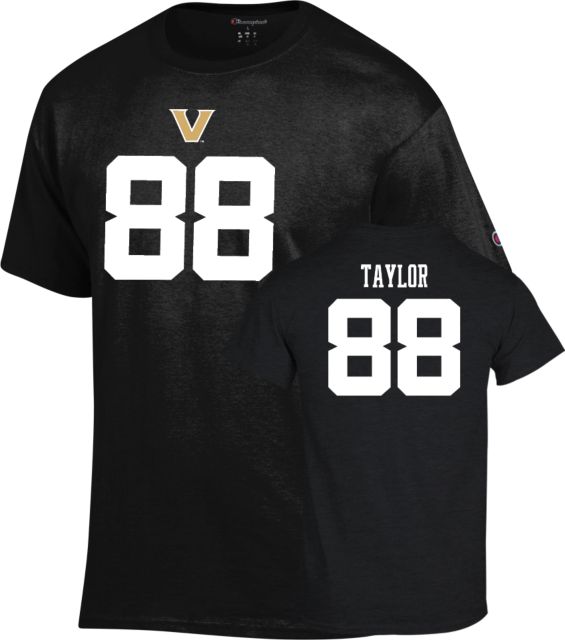Vanderbilt Football T-Shirt Brock Taylor - 88 - ONLINE ONLY