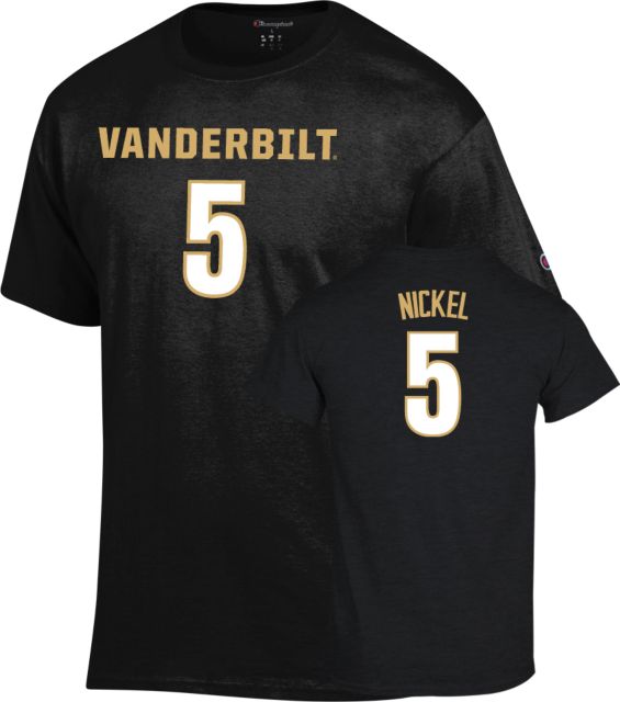 Vanderbilt Men's Basketball T-Shirt Tyler Nickel - 5 - ONLINE ONLY