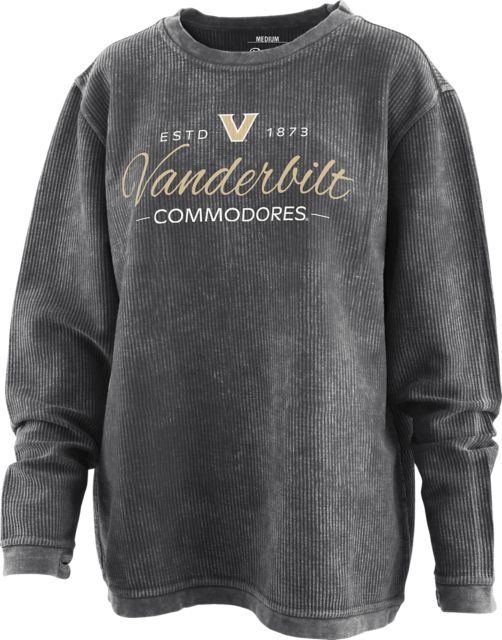Vanderbilt University Commodores Women's Corduroy Crewneck Sweatshirt