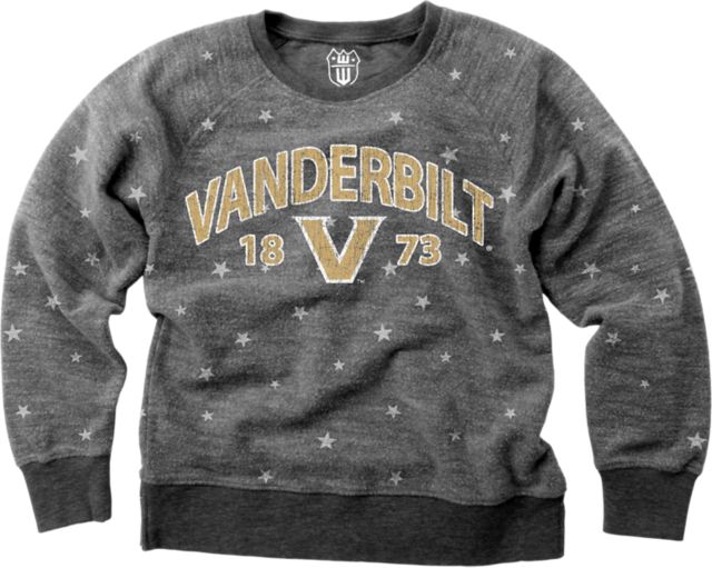 Vanderbilt University Girl's Star Crewneck