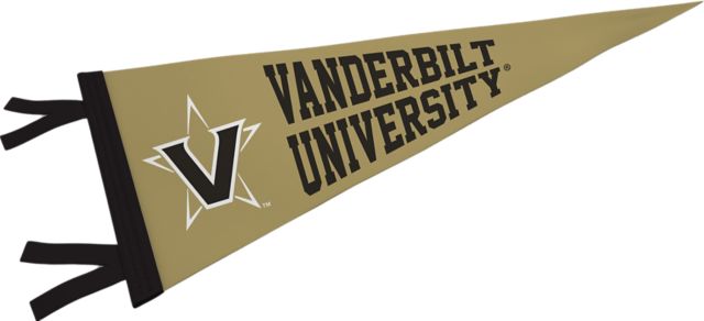 Vanderbilt University 12'' x 30'' Pennant