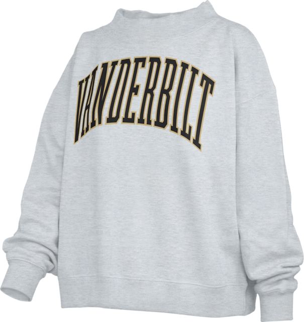 Vanderbilt University Women's Parke Mock Neck Crewneck Sweatshirt