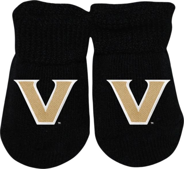 Vanderbilt University Baby Booties
