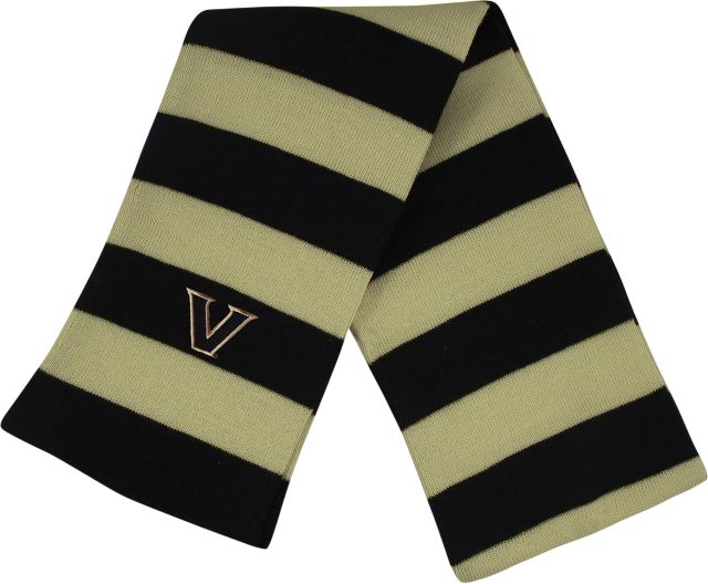 Vanderbilt University Commodores Rugby Stripe Scarf