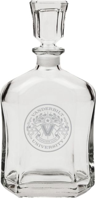 Vanderbilt University 23.75 oz. Whiskey Decanter