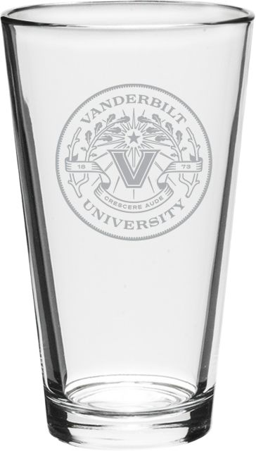 Vanderbilt University 16 oz. Mixing Glass