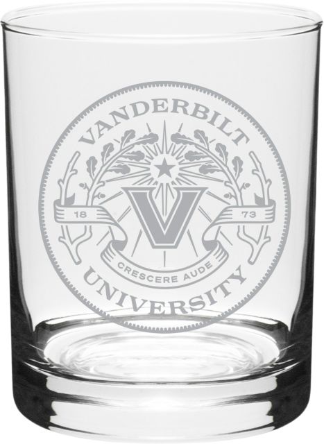 Vanderbilt University 14 oz. Glass