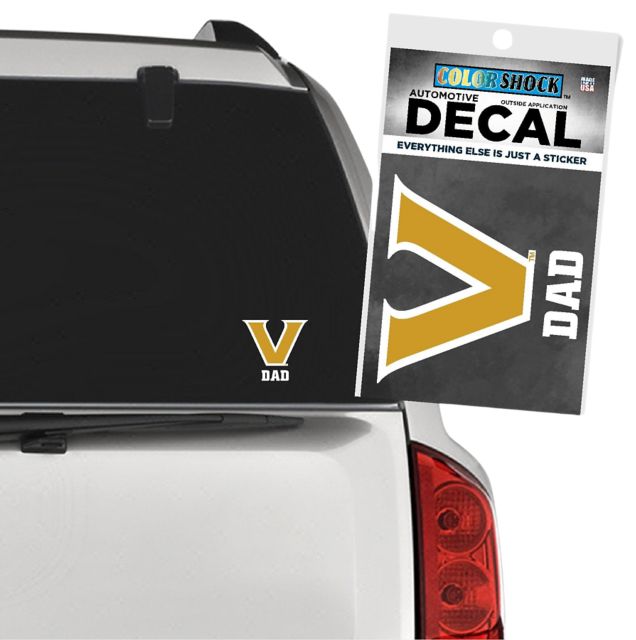 Vanderbilt University Dad Decal