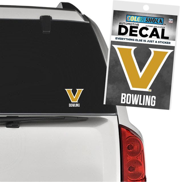 Vanderbilt University Commodores Bowling Decal
