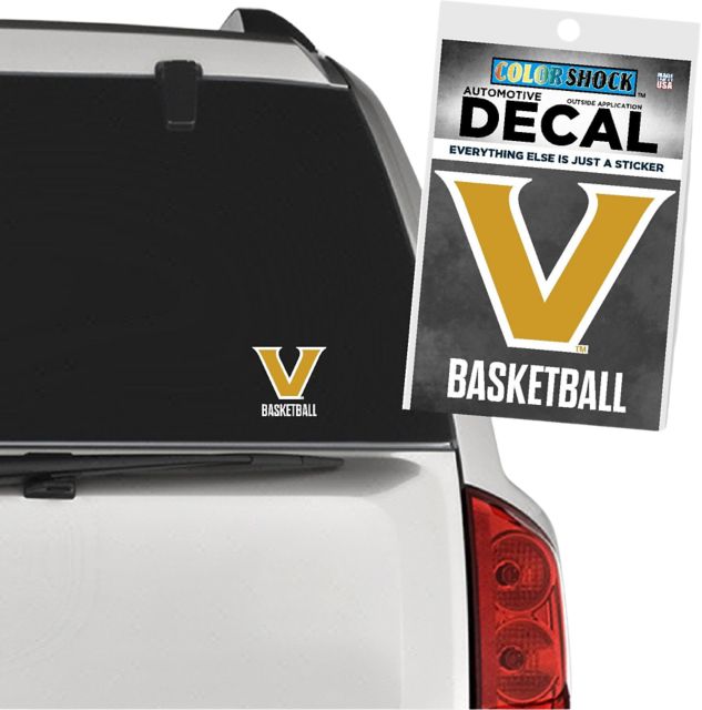 Vanderbilt University Commodores Basketball Decal