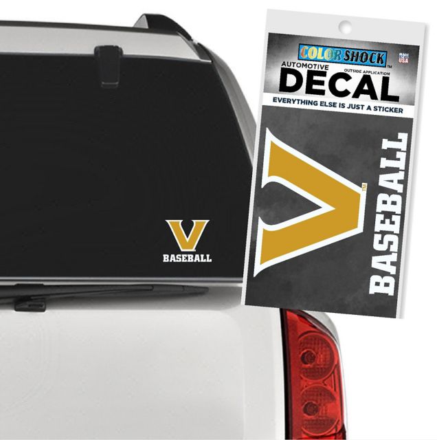 Vanderbilt University Basketball Commodores Decal