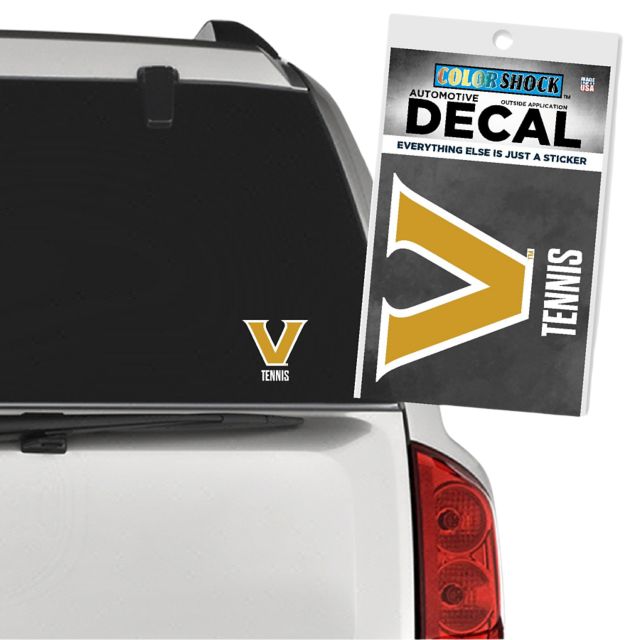 Vanderbilt University Commodores Tennis Decal