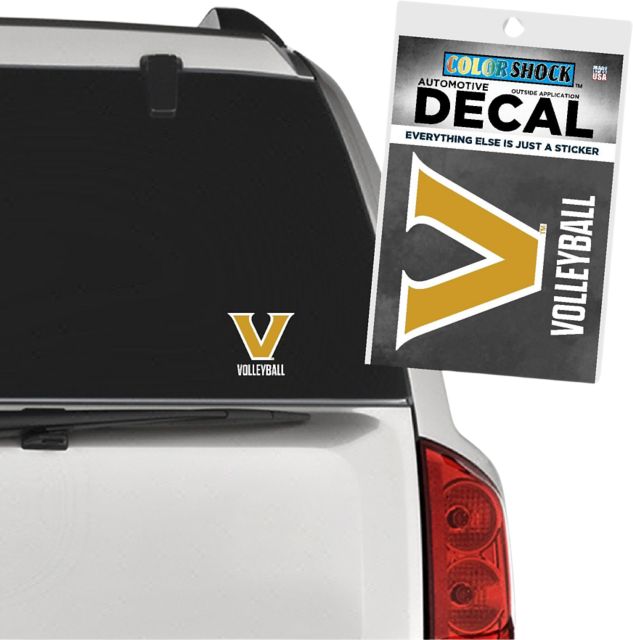 Vanderbilt University Volleyball Decal
