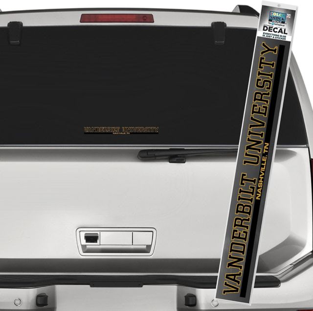 Vanderbilt University Strip Decal