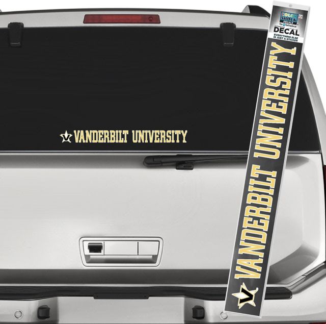 Vanderbilt University Commodores Decal