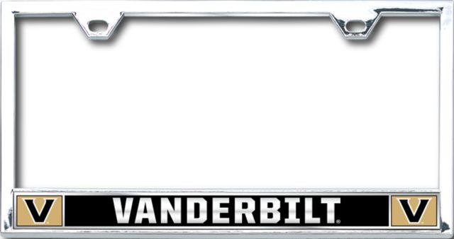 Vanderbilt University Commodores License Plate Frame