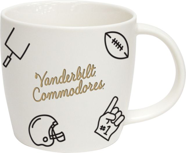 Vanderbilt University 18 Oz. Baseball Mug