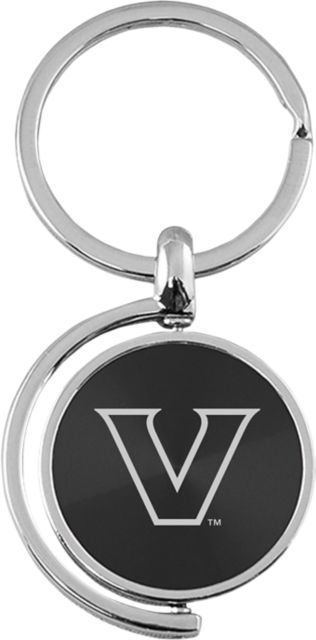 Vanderbilt University Spinner Key Tag